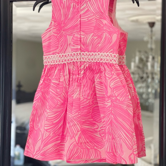 Lilly Pulitzer Mini Franci Prosecco Pink Fronds Size 10 - Picture 5 of 7